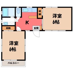 フラットコートの物件間取画像